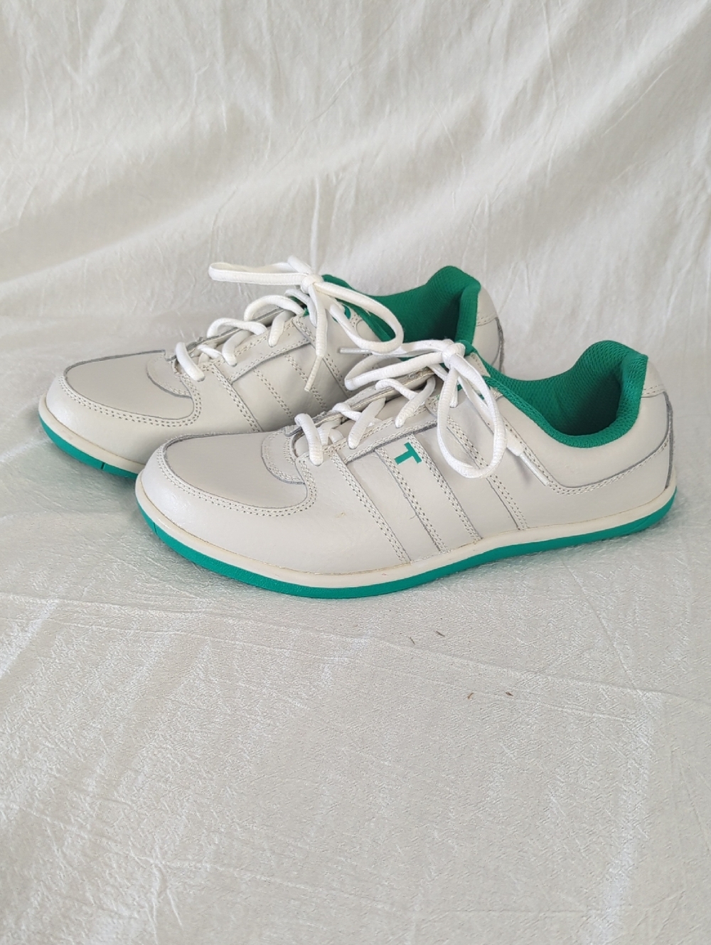 TRUE linkswear TRUE Fairways Women’s Golf Shoes Size 6.5 White & Teal (Jade)